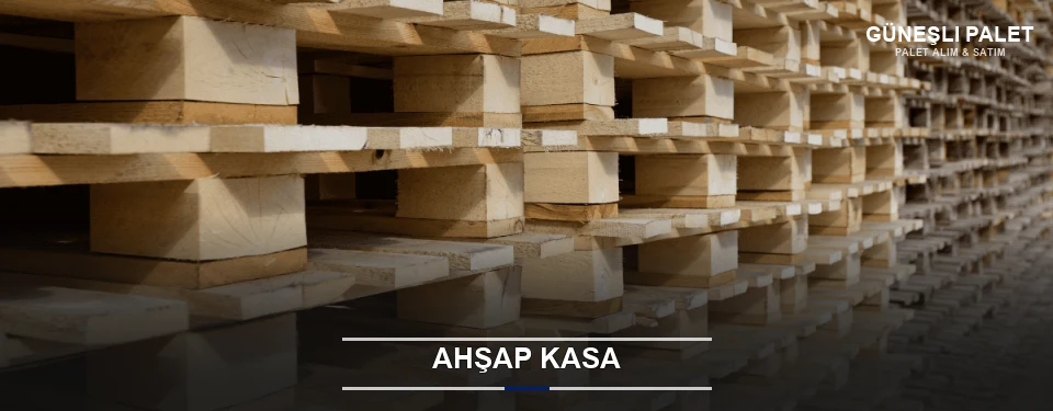 Güneşli Taşıma İçin Ahşap Kasa