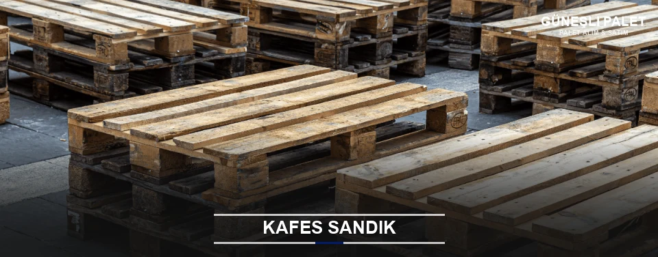Güneşli Ahşap Kafes Sandık